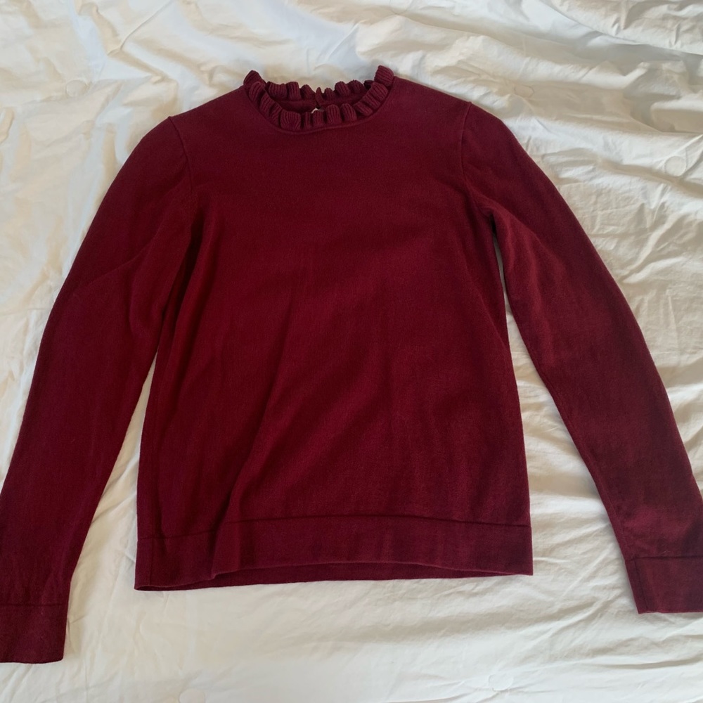J Crew Maroon Sweater